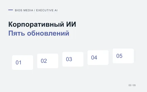 Корпоративный ИИ в 2026 году: пять обновлений для работы команды
